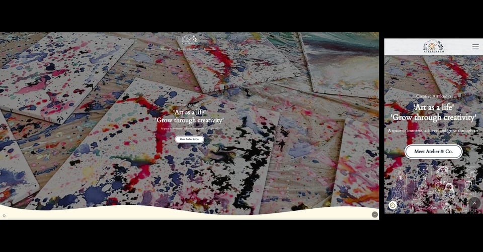 Atelier & Co Marketing Site