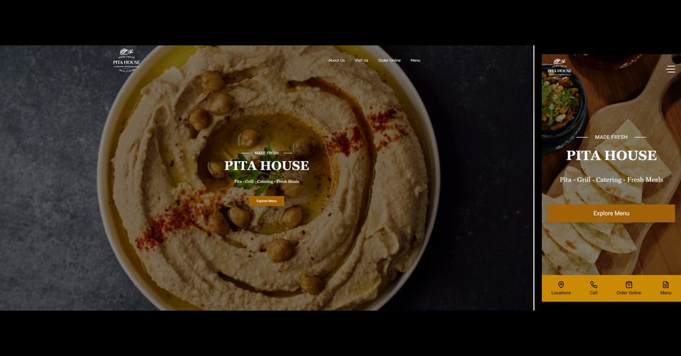 Pita House Website